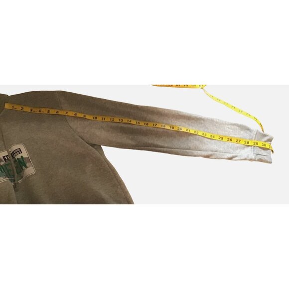 MEN PULLOVER HOODIE LONG SLEEVE FRONT KANGAROO POCKET SWEATSHIRT SIZE MEDIUM - Picture 4 of 8